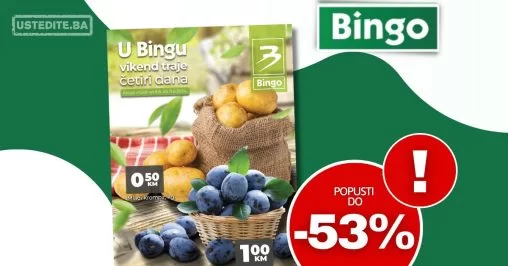 Bingo vikend akcija 8-11.8.2024.