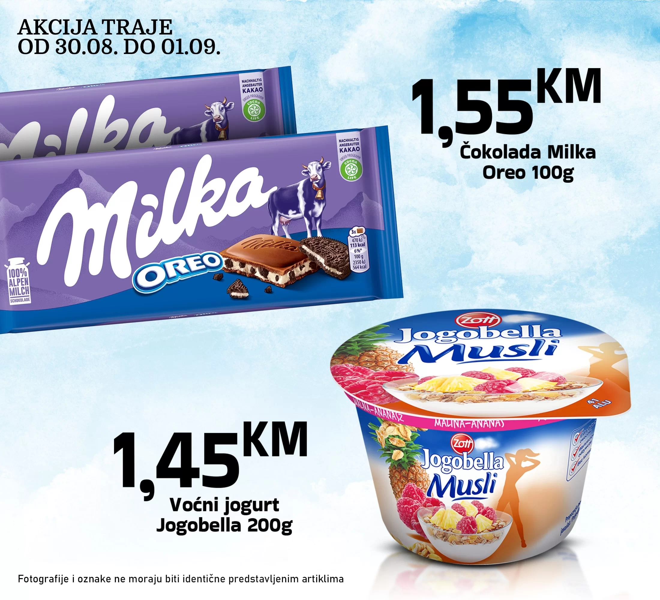 Kort vikend akcija 30.8-1.9.2024.