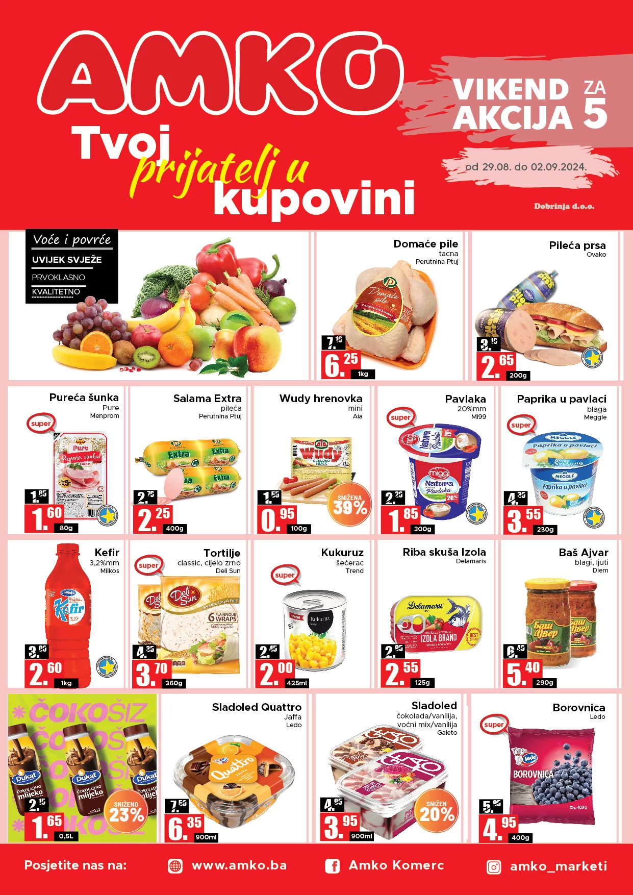 Amko vikend akcija 29.8-2.9.2024.