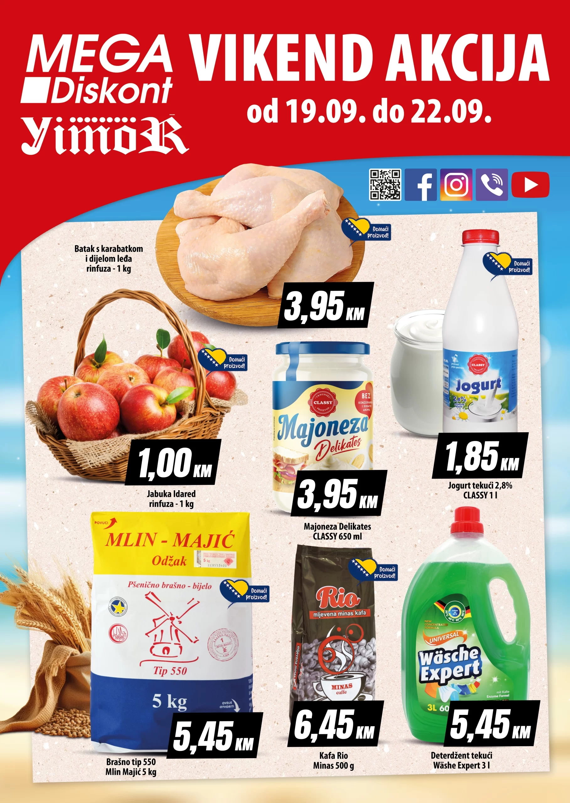 Mega Diskont vikend akcija 19-22.9.2024.