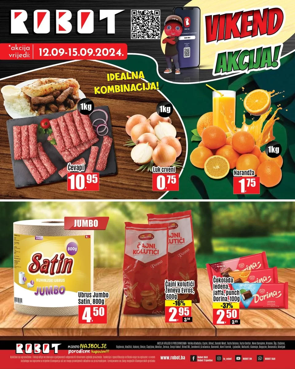 Robot vikend akcija 12-15.9.2024.