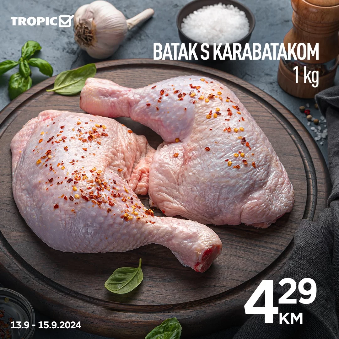 Tropic vikend akcija 13-15.9.2024.