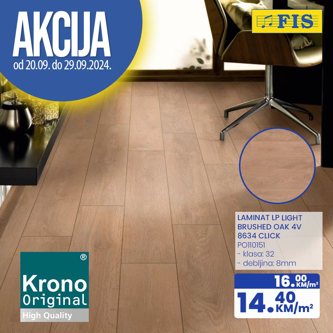 Fis LAMINAT - SUPER CIJENE 20-29.9.2024.