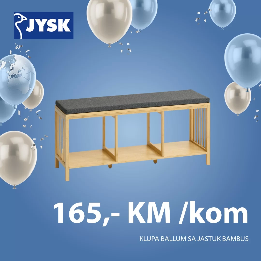 Jysk SNIŽENJE do 41% - septembar/oktobar 2024.