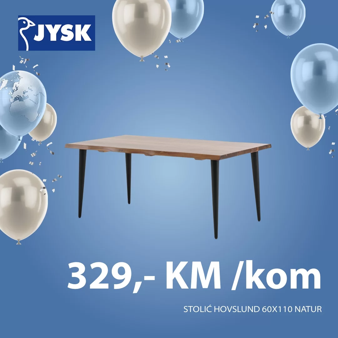 Jysk SNIŽENJE do 41% - septembar/oktobar 2024.