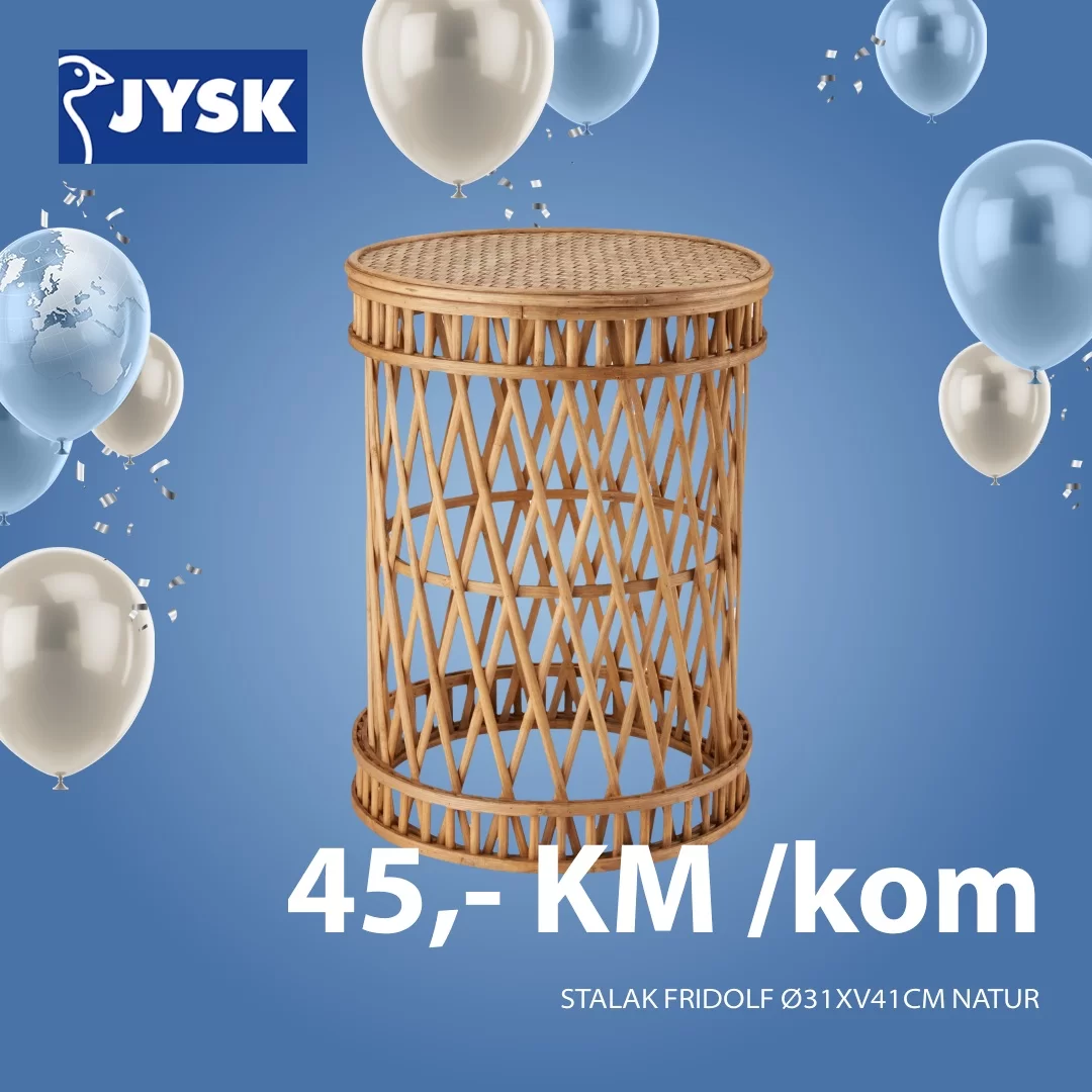 Jysk SNIŽENJE do 41% - septembar/oktobar 2024.