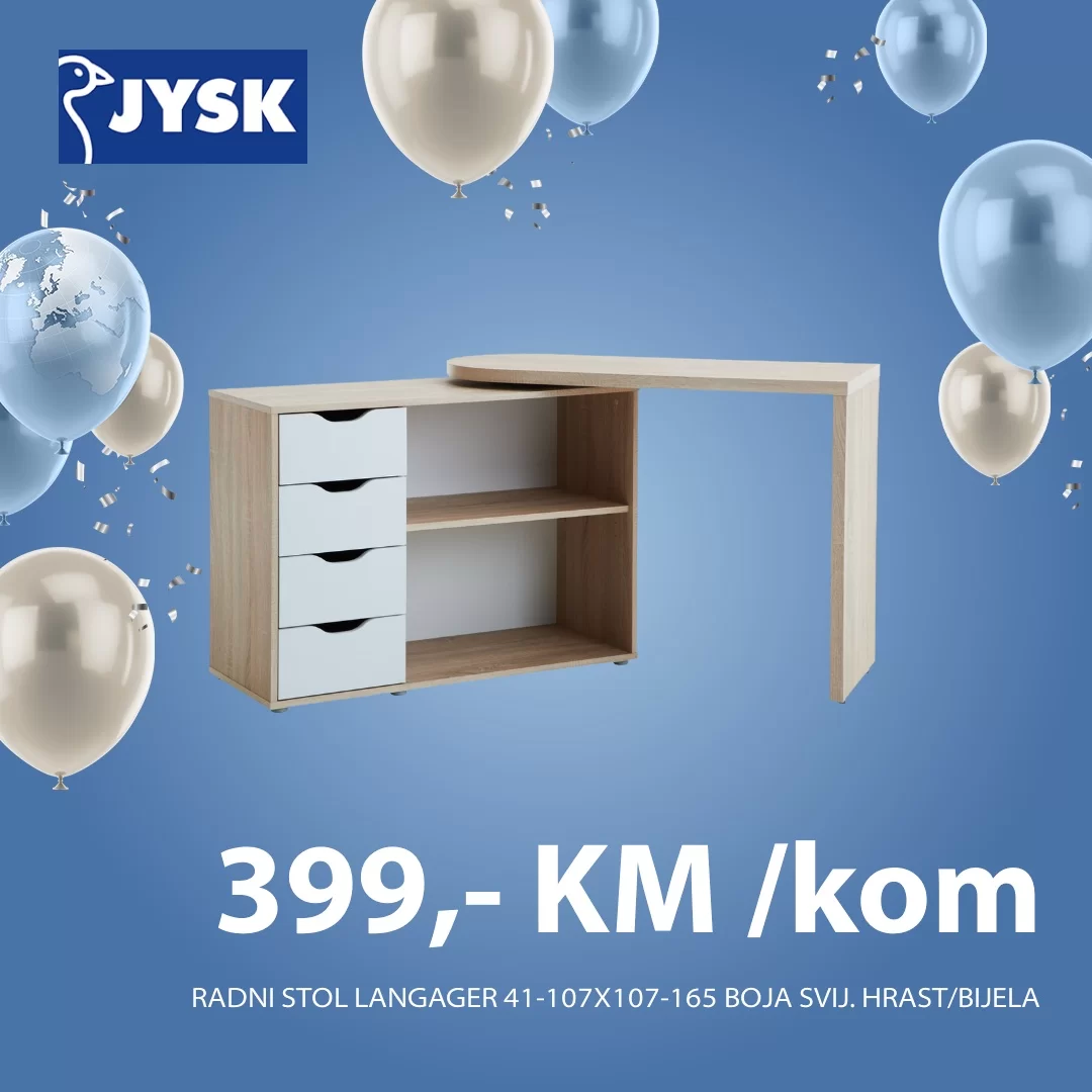 Jysk SNIŽENJE do 41% - septembar/oktobar 2024.