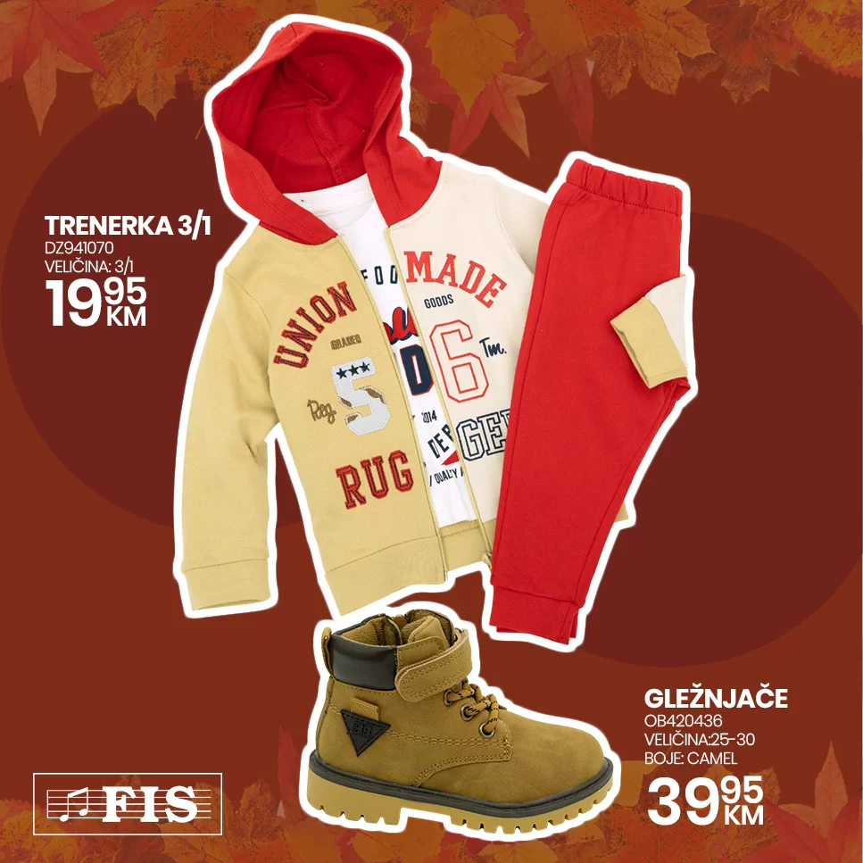 Fis ODJEĆA & OBUĆA - Jesen 2024.