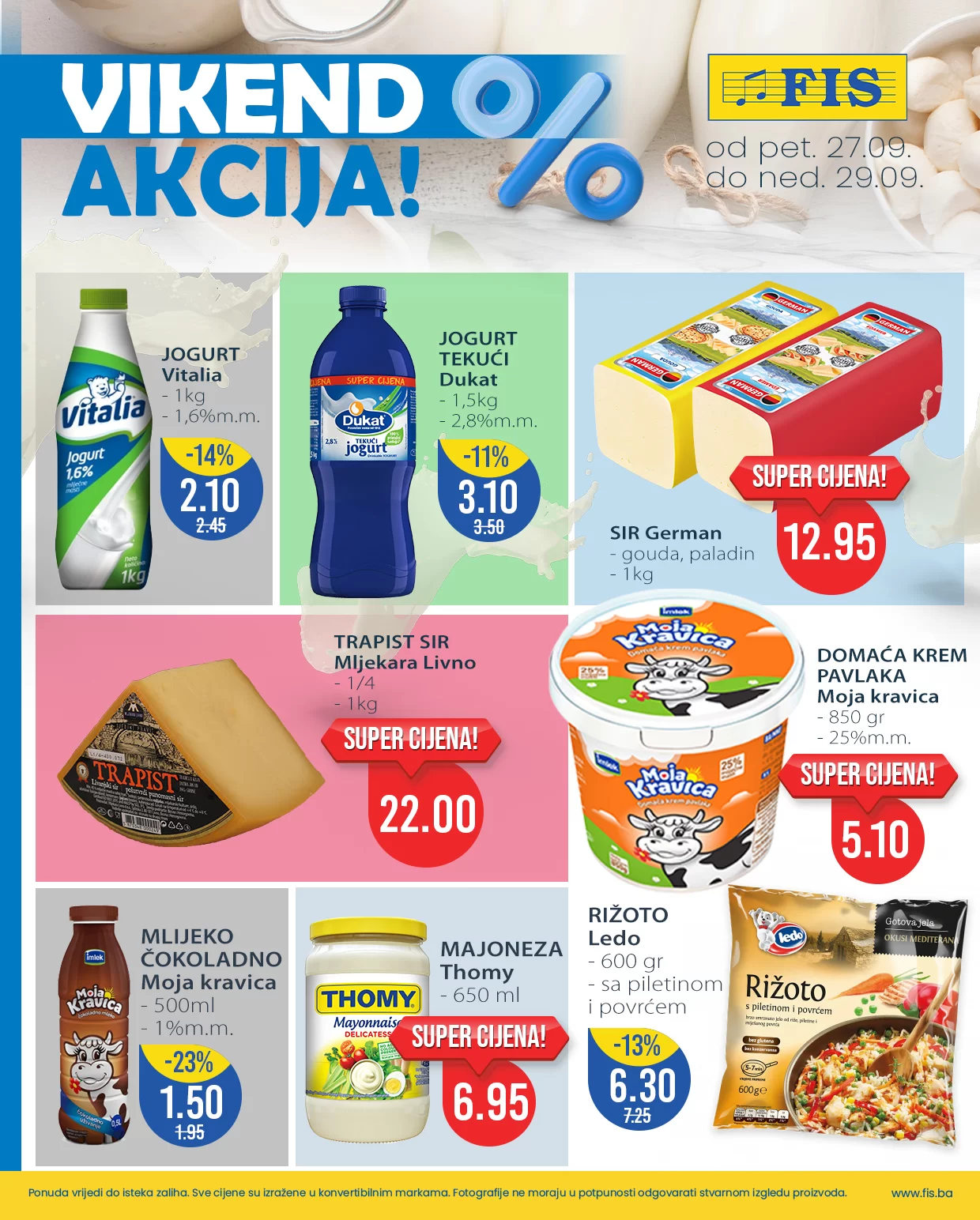 Fis vikend akcija 27-29.9.2024.