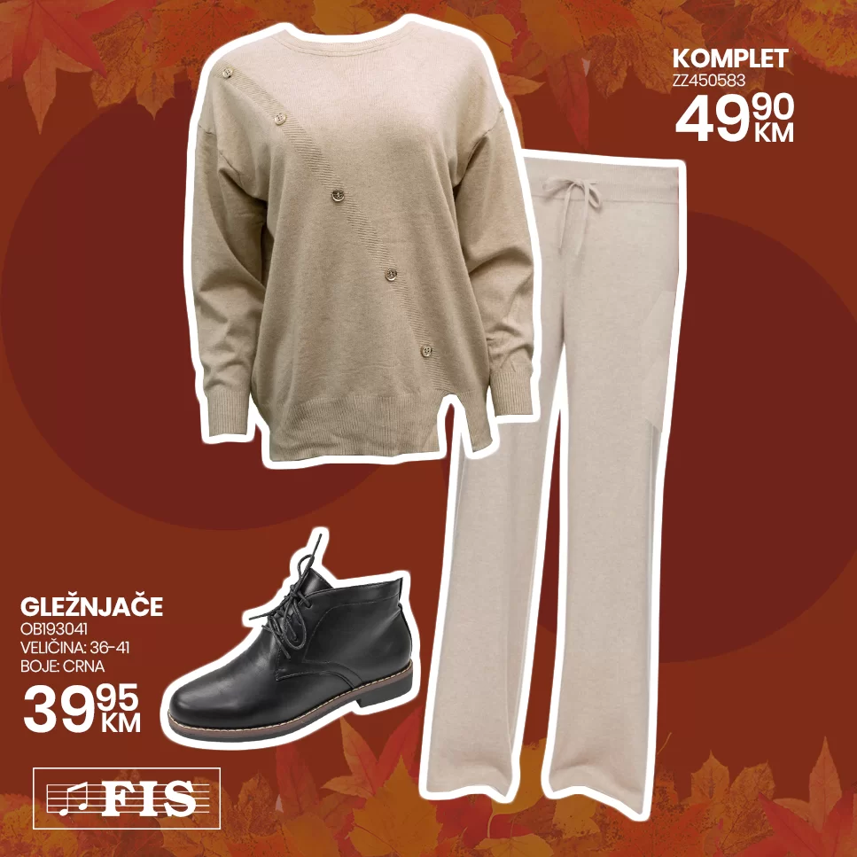 Fis ODJEĆA & OBUĆA - Jesen 2024.