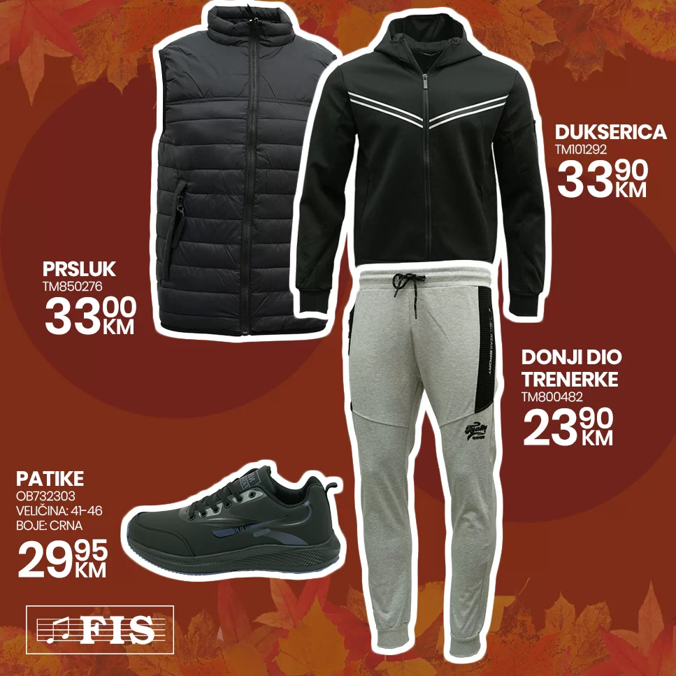 Fis ODJEĆA & OBUĆA - Jesen 2024.