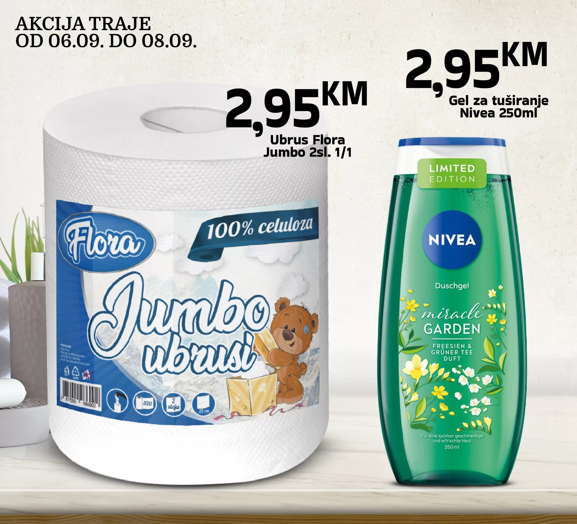 Kort vikend akcija 6-8.9.2024.