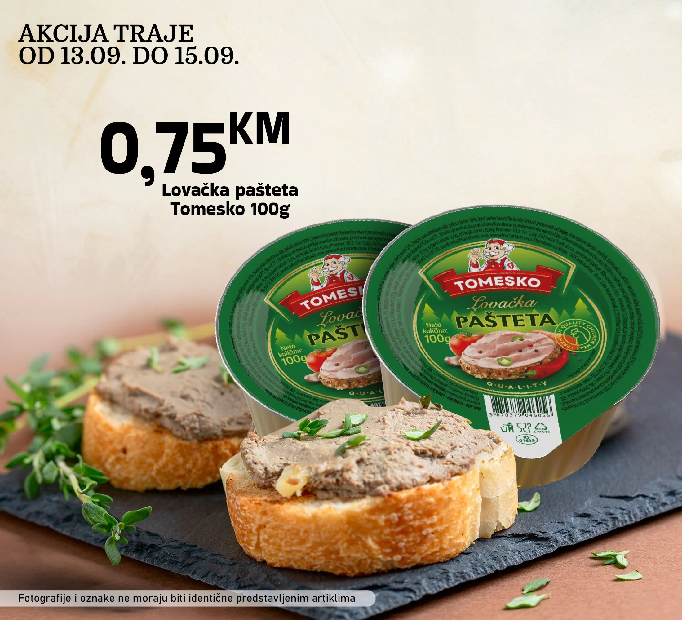 Kort vikend akcija 13-15.9.2024.