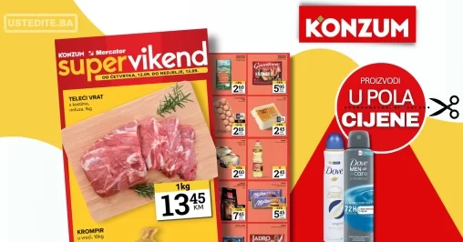 Konzum vikend akcija 12-15.9.2024.
