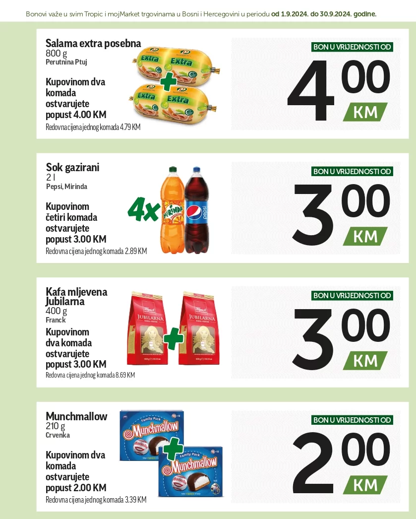 Tropic super BONbonjera 1-30.9.2024.