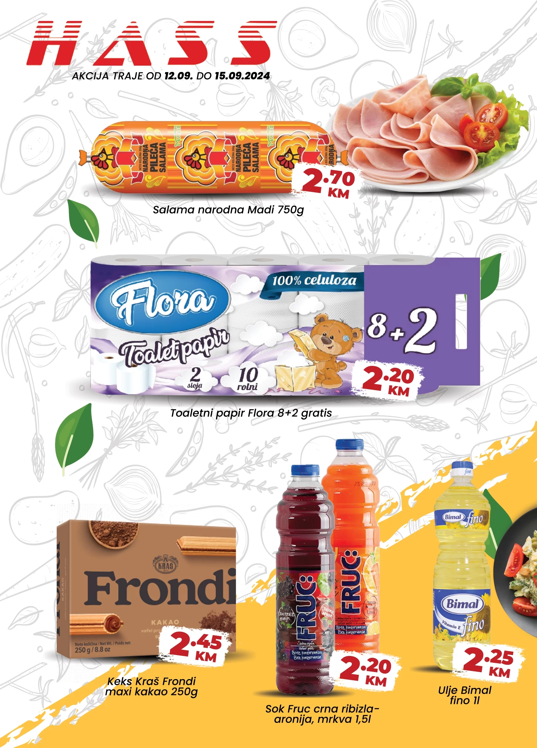 Has Komerc vikend akcija 12-15.9.2024.