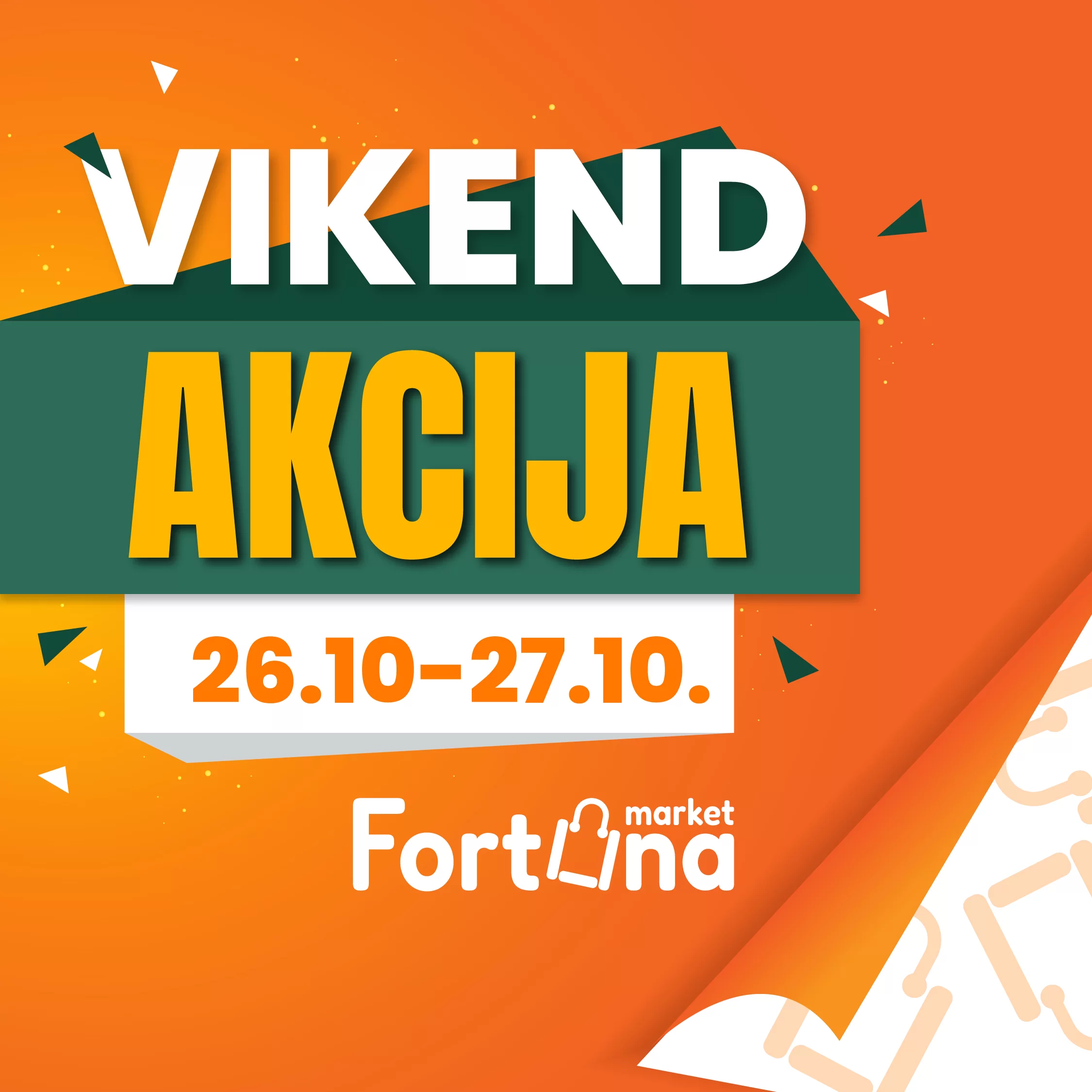 Fortuna vikend akcija 26-27.10.2024.