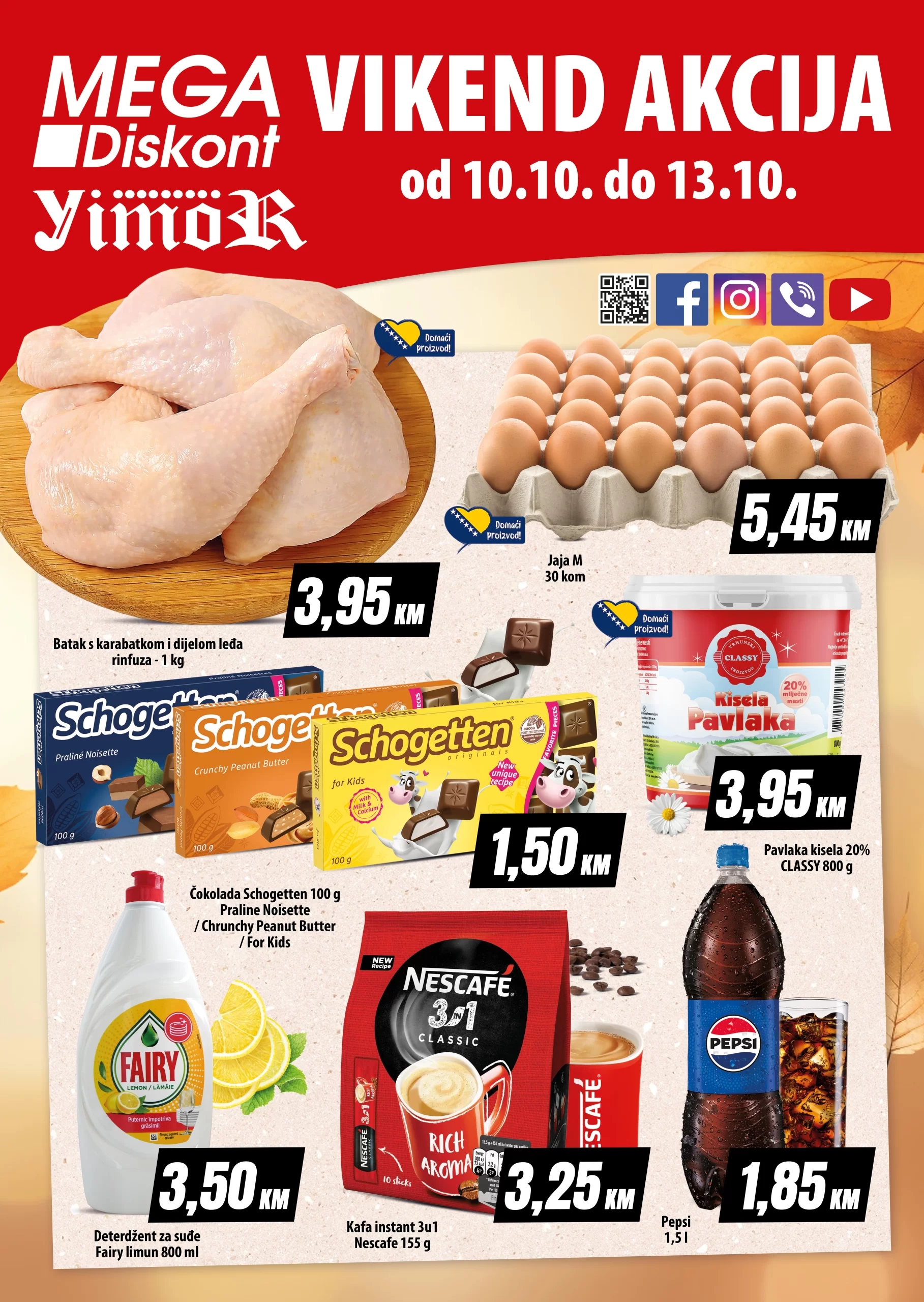 Mega Diskont vikend akcija 10-13.10.2024.