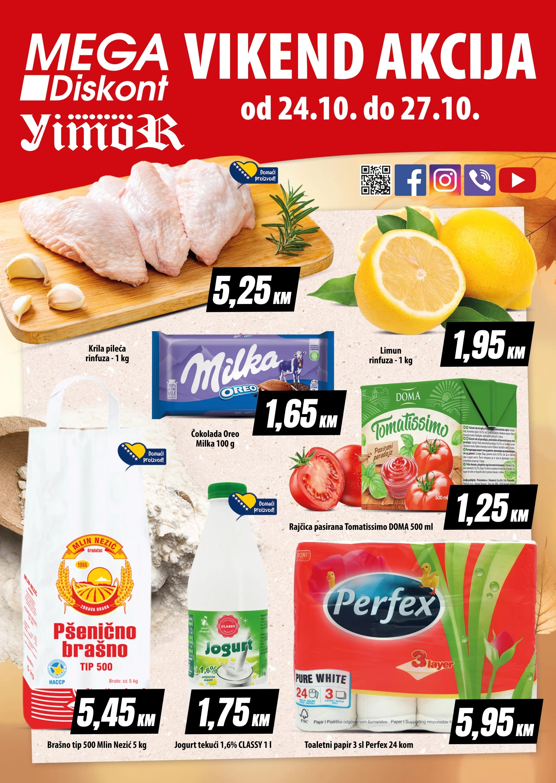 Mega Diskont vikend akcija 24-27.10.2024.