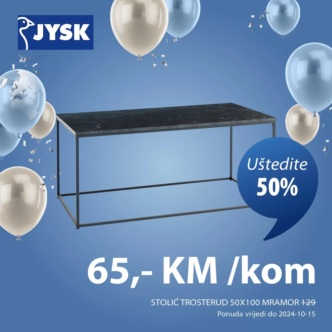 Jysk SNIŽENJE DO 60%