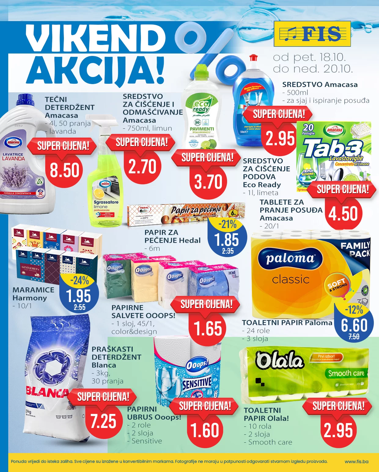 Fis vikend akcija 18-20.10.2024.