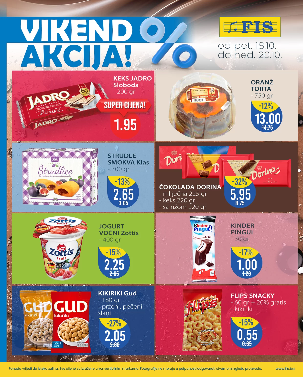 Fis vikend akcija 18-20.10.2024.