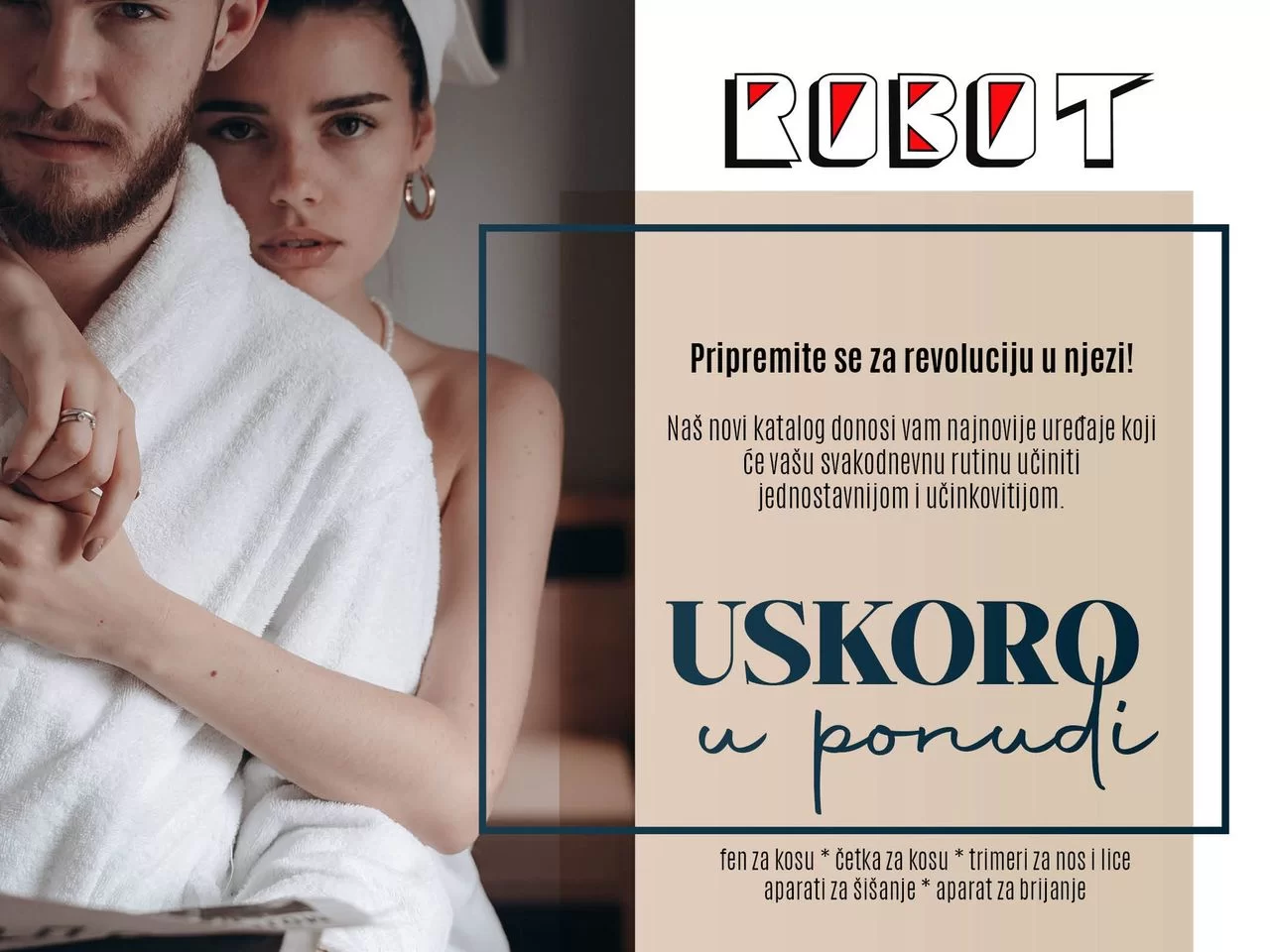 Robot BEAUTY APARATI - USKORO - oktobar 2024.