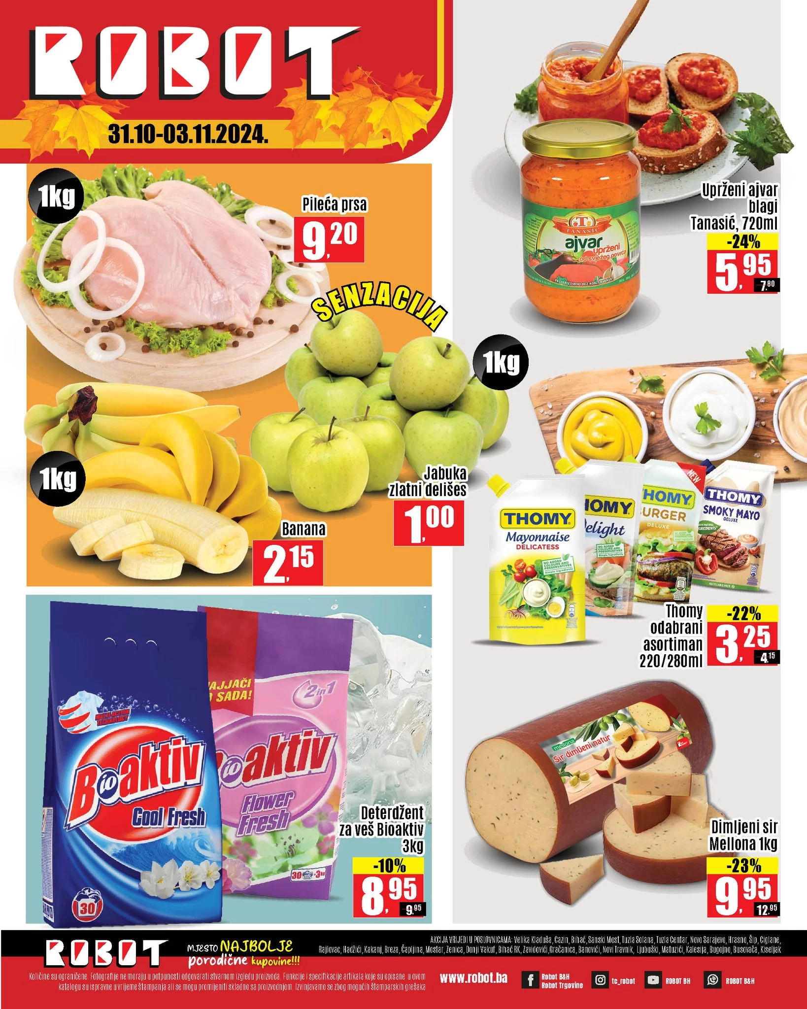 Robot vikend akcija 31.10-3.11.2024.