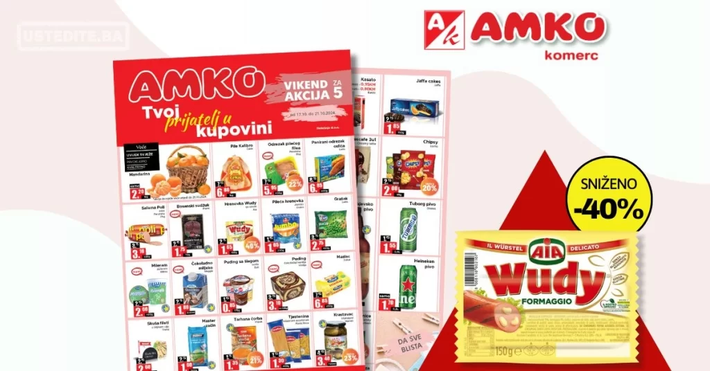 Amko vikend akcija 17-21.10.2024.