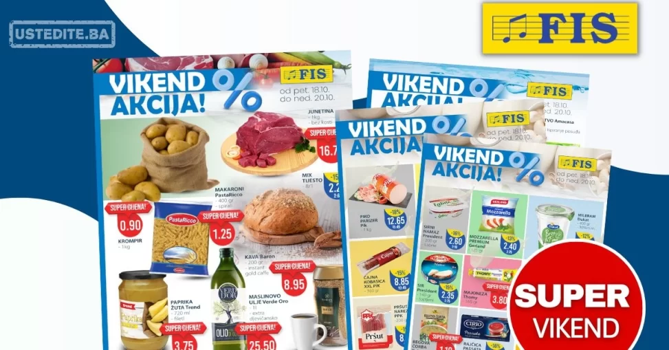 Fis vikend akcija 18-20.10.2024.