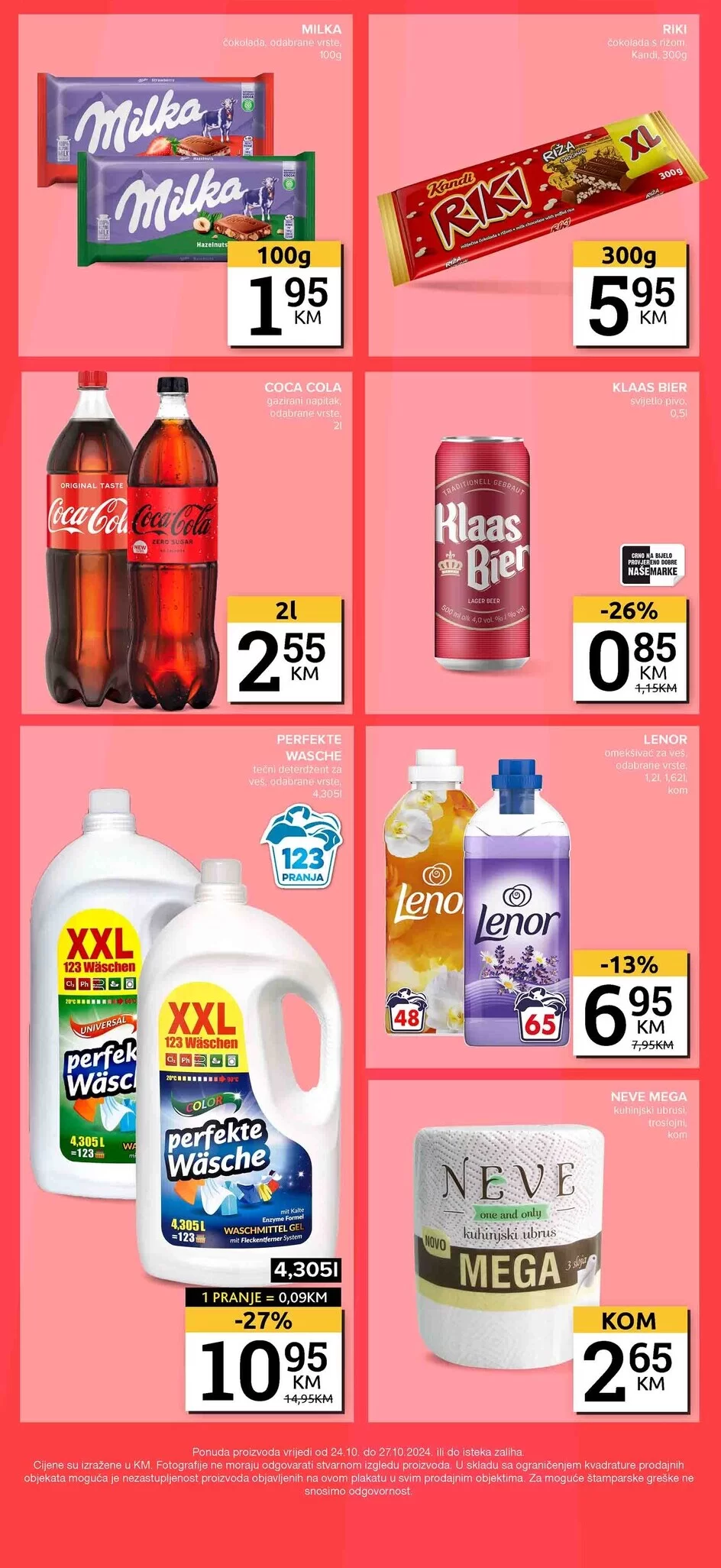 Konzum vikend akcija 24-29.10.2024.