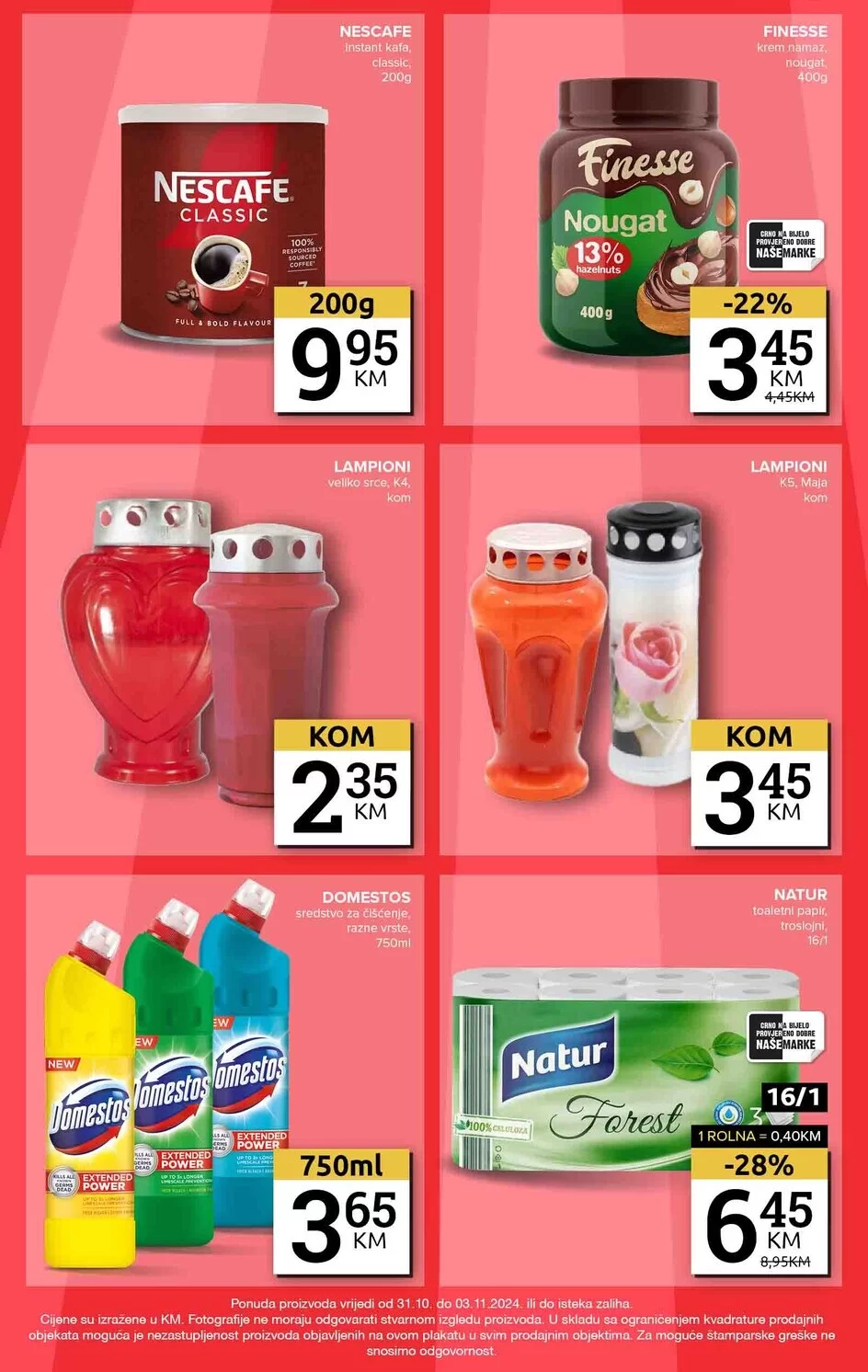 Konzum vikend akcija 31.10-3.11.2024.
