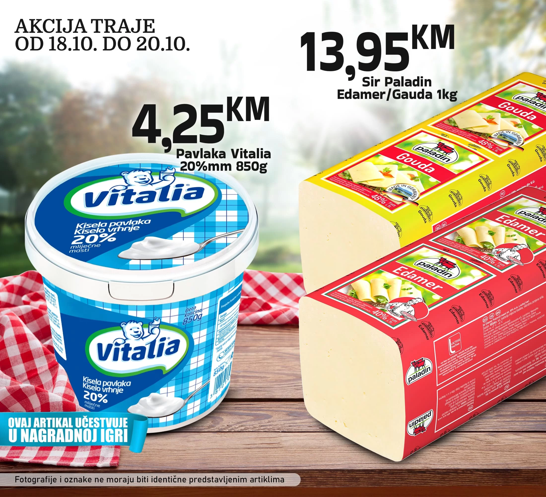 Kort vikend akcija 18-20.10.2024.