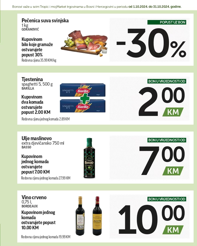Tropic BONbonjera 1-31.10.2024.