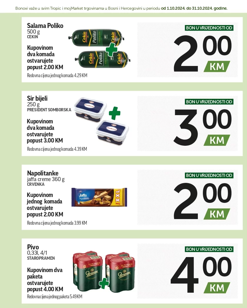 Tropic BONbonjera 1-31.10.2024.