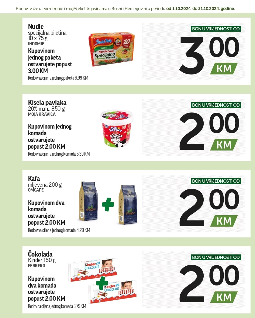 Tropic BONbonjera 1-31.10.2024.