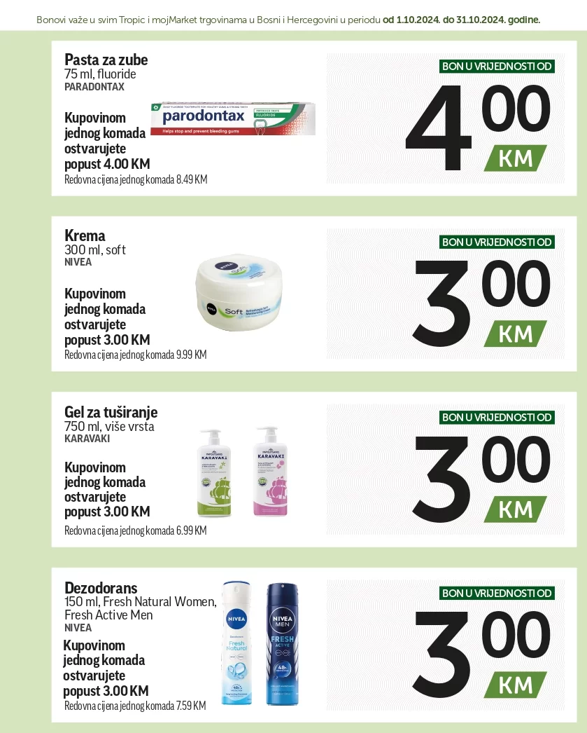 Tropic BONbonjera 1-31.10.2024.