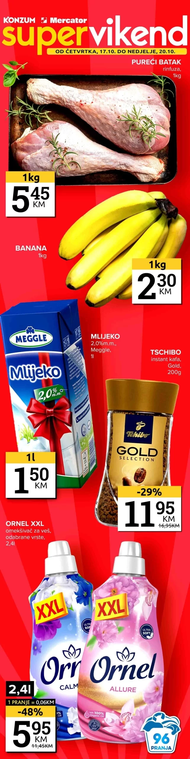 Konzum vikend akcija 17-20.10.2024.