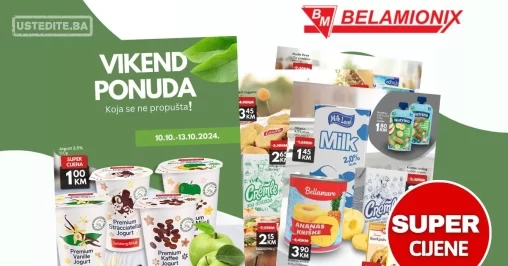 Belamionix vikend akcija 10-13.10.2024.