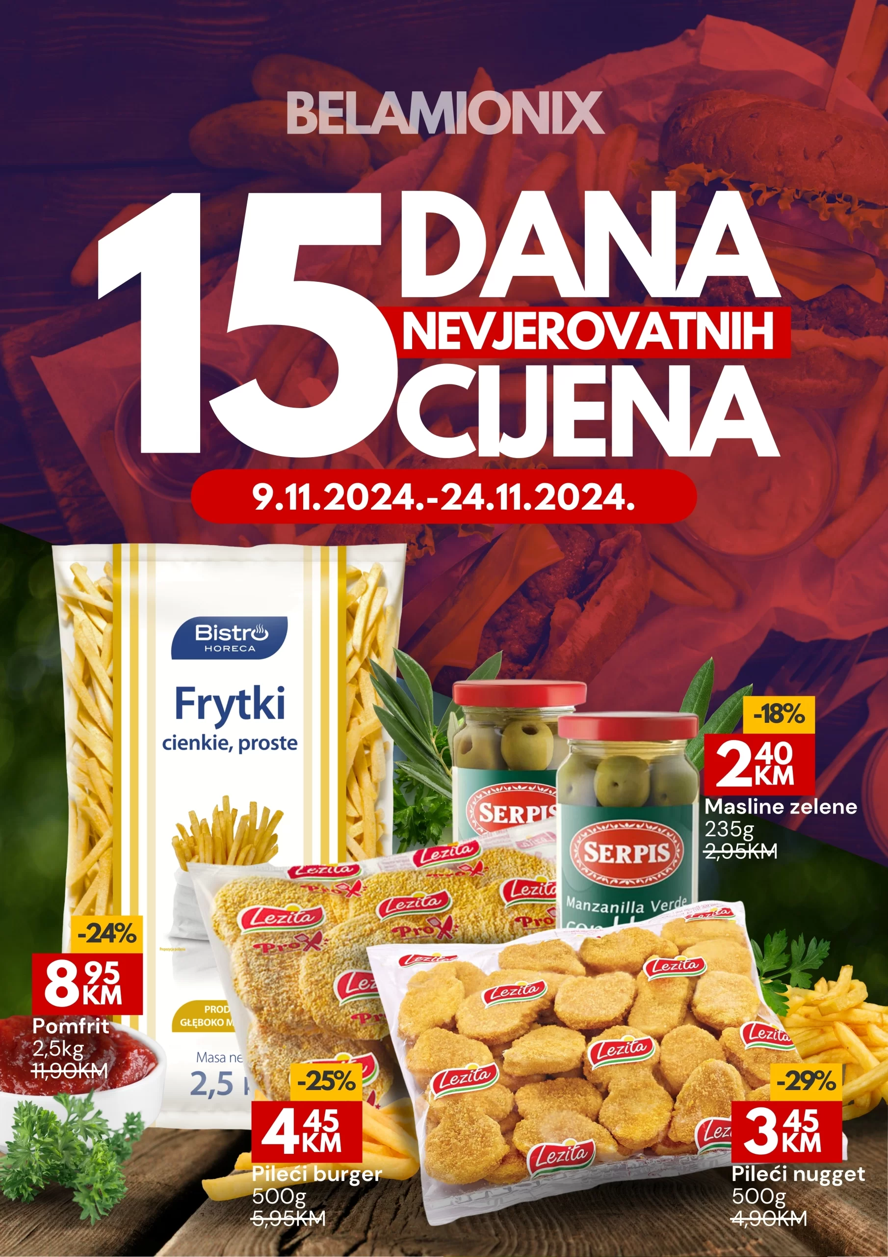 Belmionix katalog 15 dana NEVJEROVATNIH CIENA 9-24.11.2024.