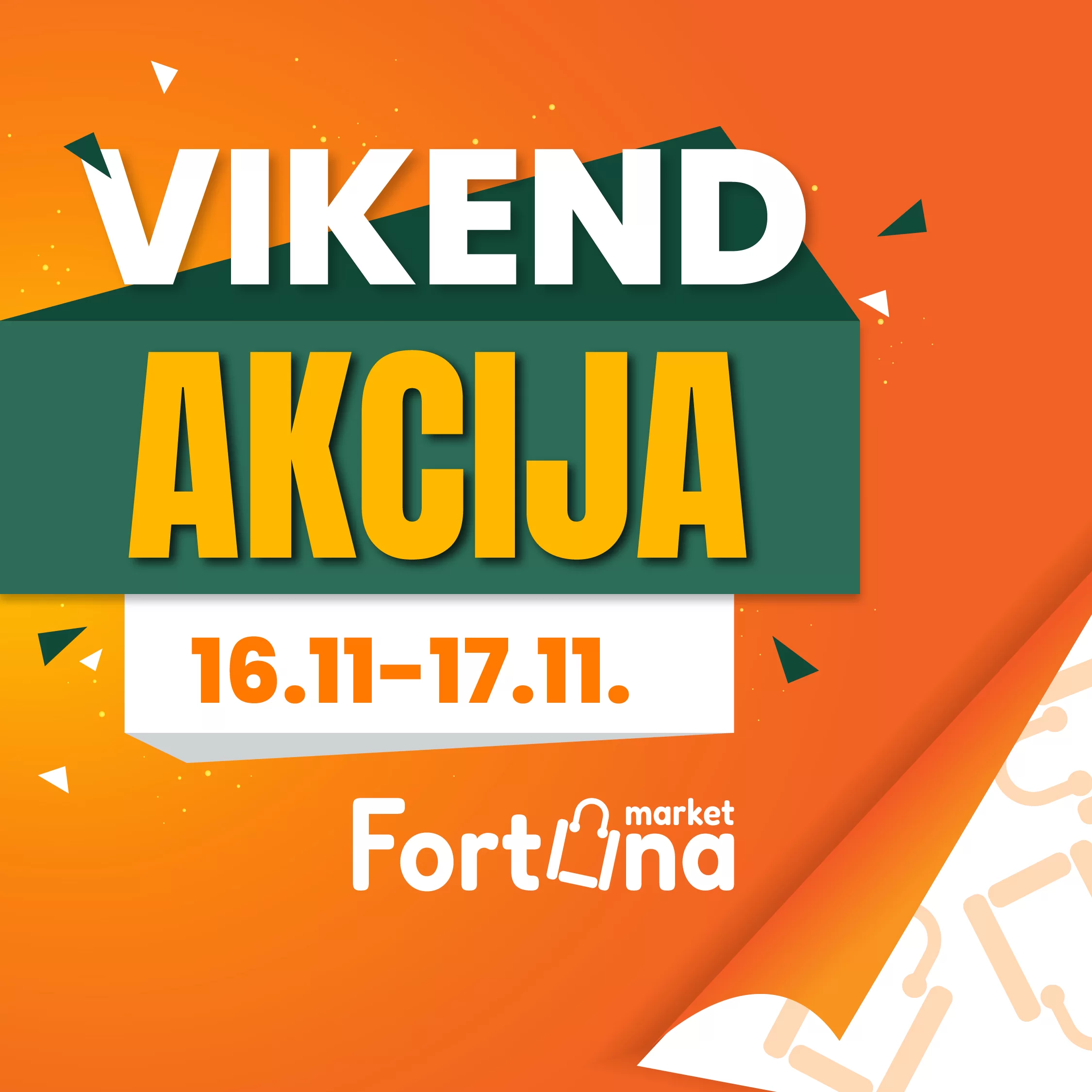 Fortuna vikend akcija 16-17.11.2024.