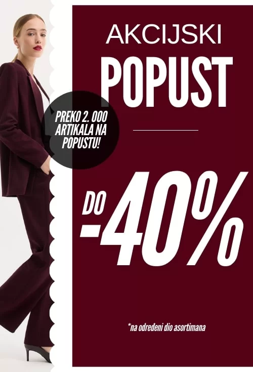 Planika AKCIJSKI POPUST - novembar 2024.Pronađite svoje omiljene jesenje modele sada po sniženim cijenama!