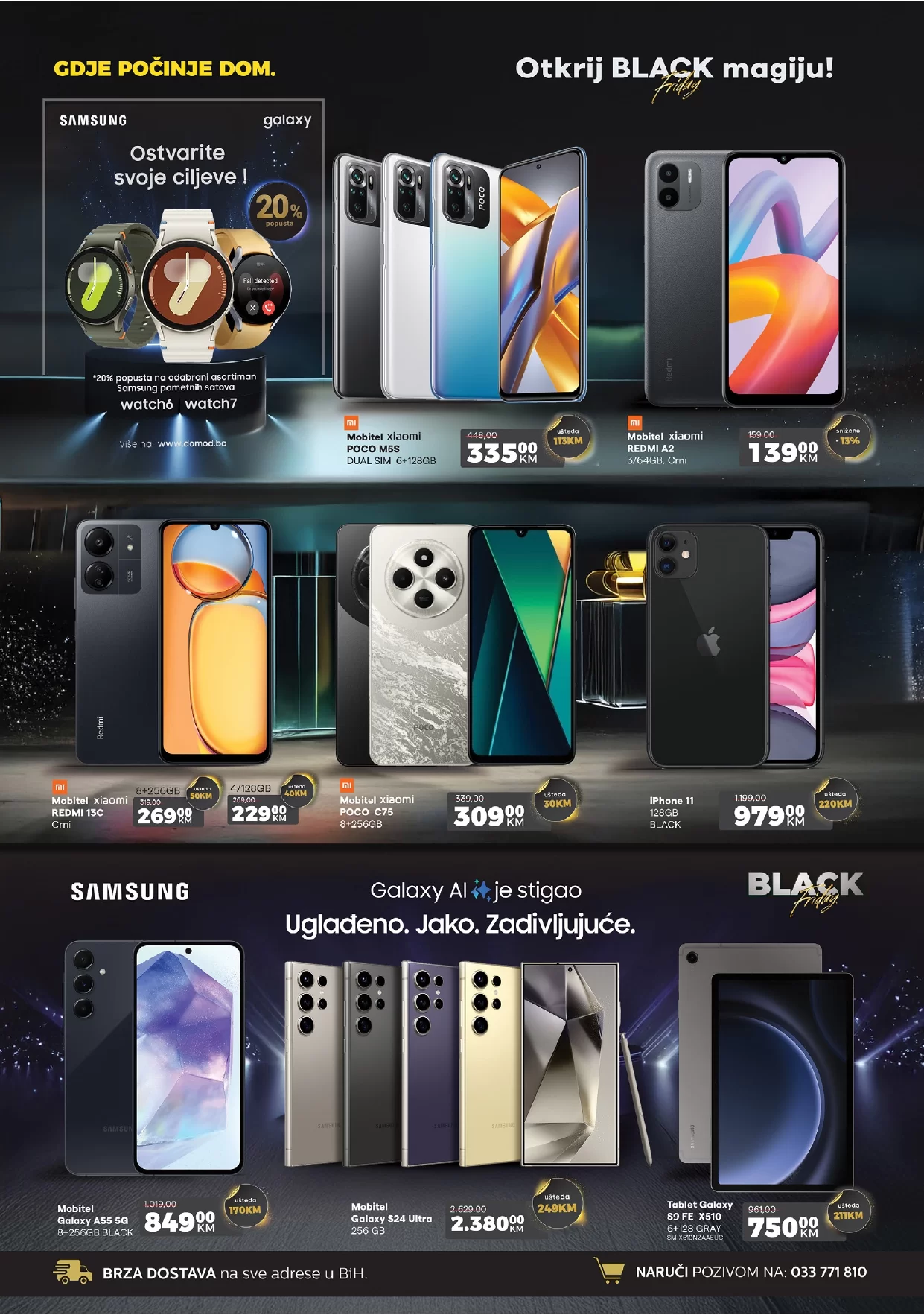 Domod BLACK FRIDAY 22.11-1.12.2024.