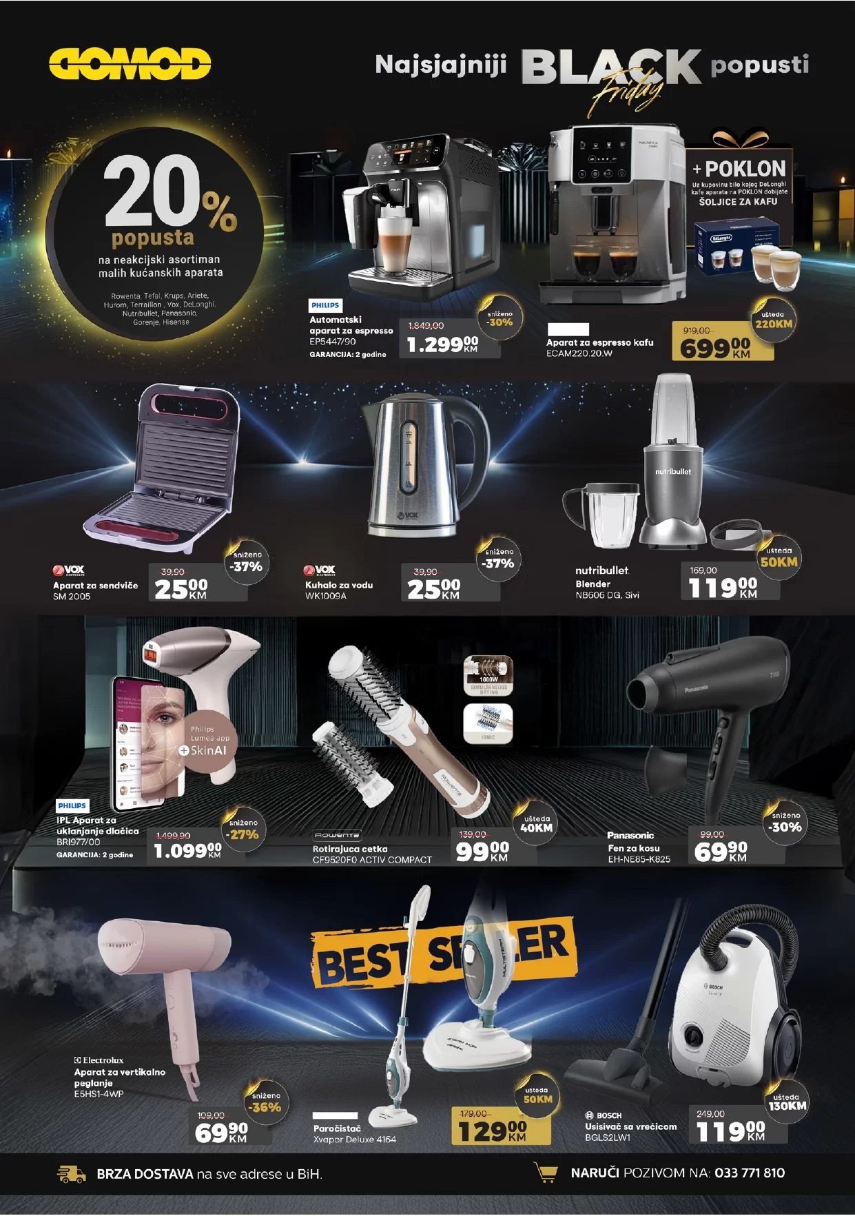 Domod BLACK FRIDAY 22.11-1.12.2024.