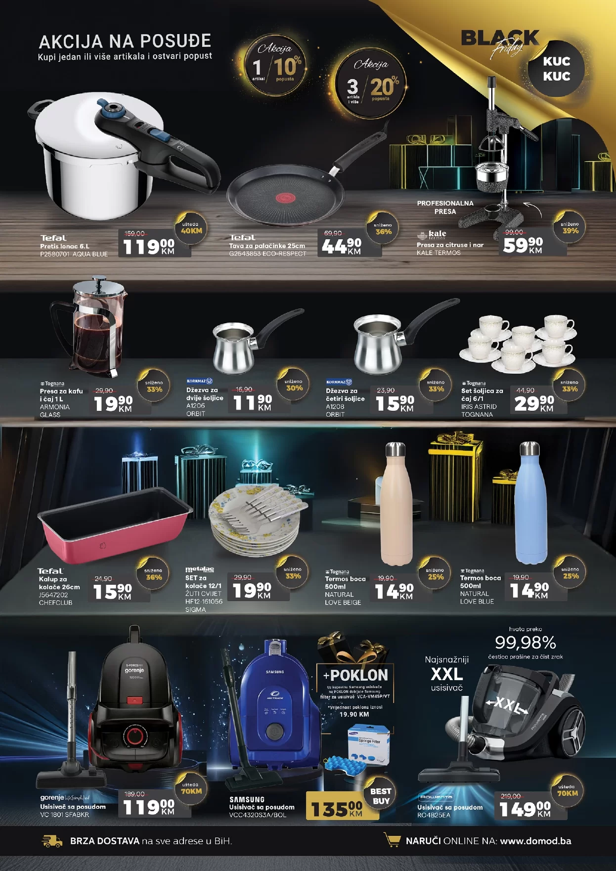 Domod BLACK FRIDAY 22.11-1.12.2024.