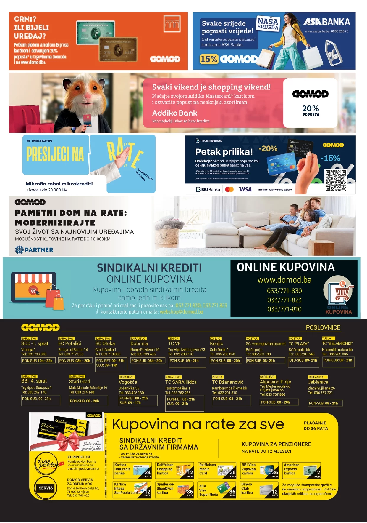 Domod BLACK FRIDAY 22.11-1.12.2024.