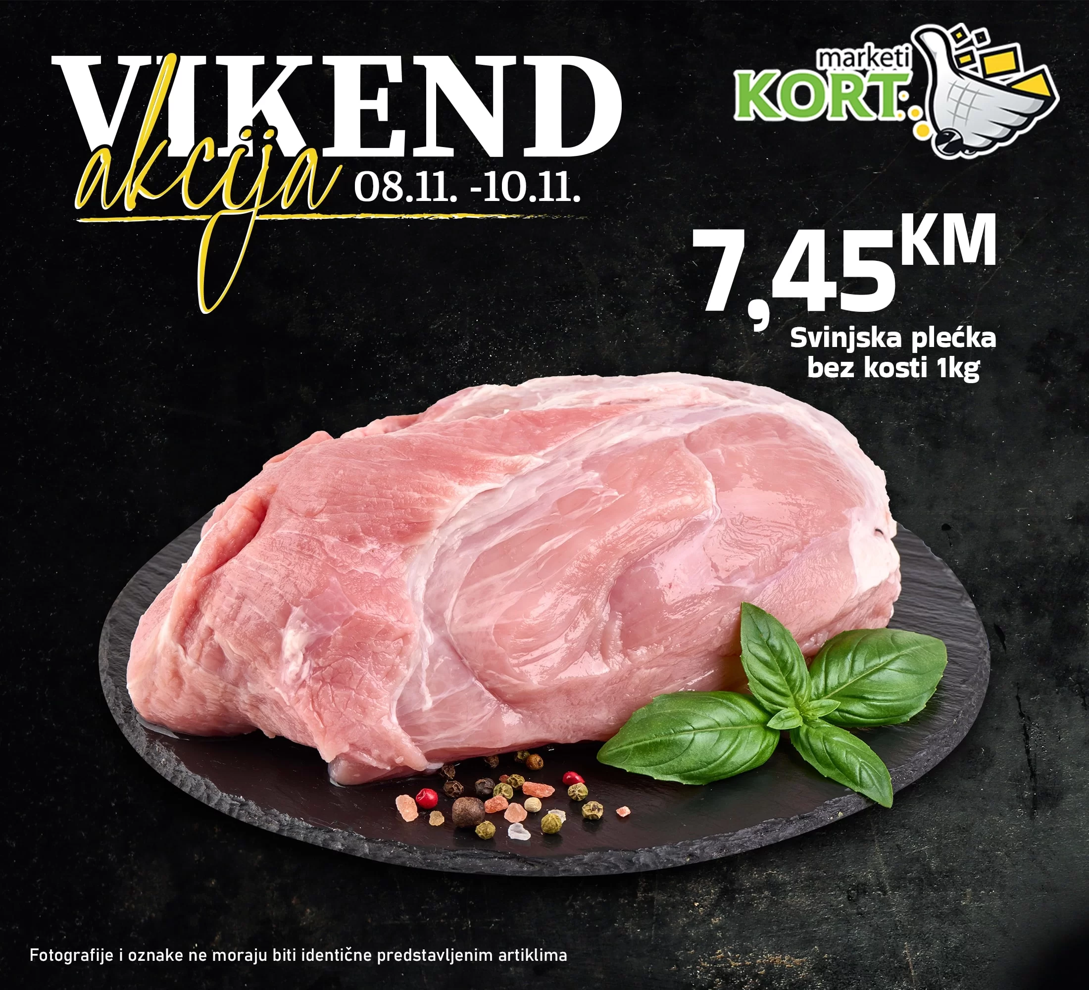 Kort vikend akcija 8-10.11.2024.