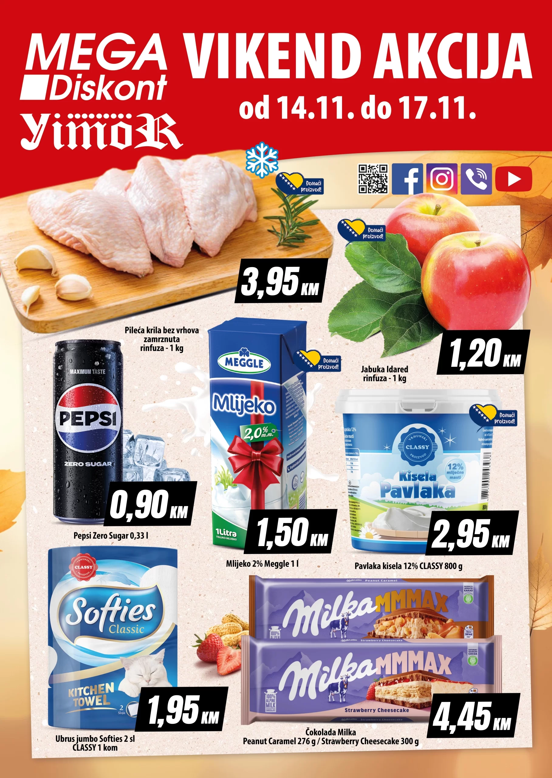 Mega Diskont vikend akcija 14-17.11.2024.