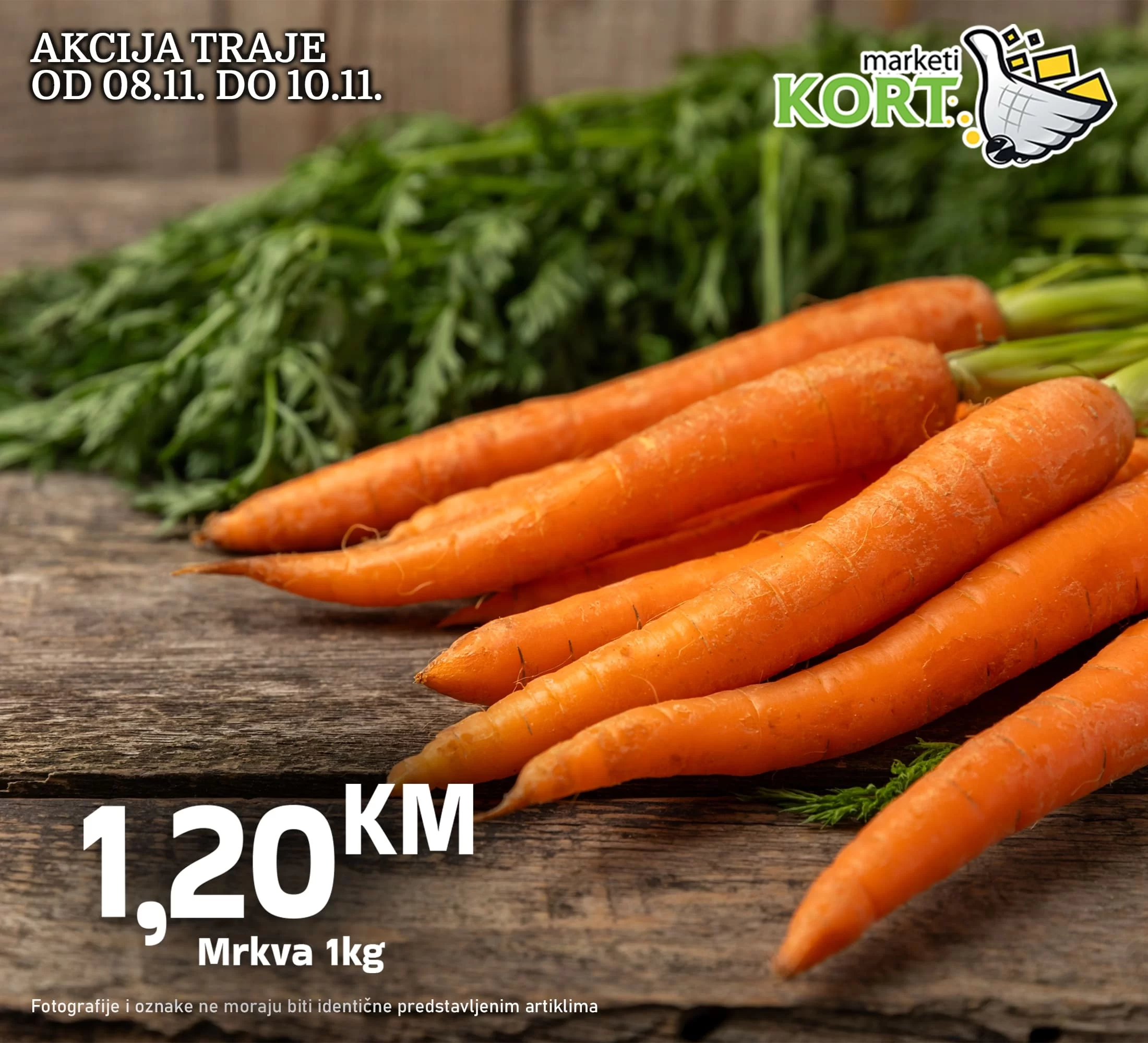 Kort vikend akcija 8-10.11.2024.