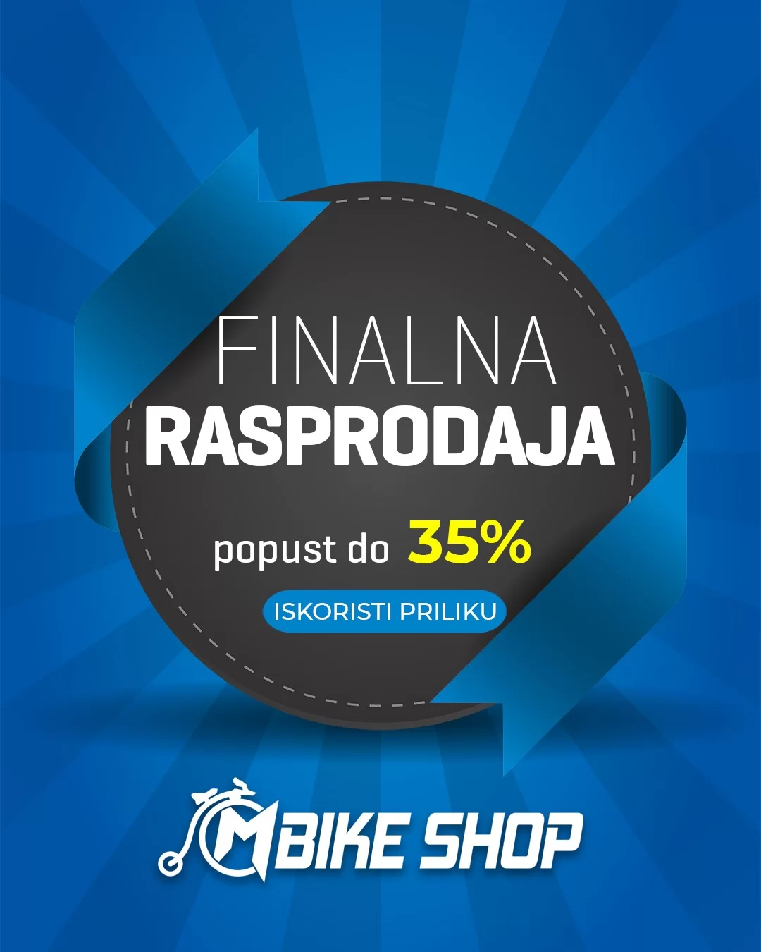 M-Bike Shop FINALNA RASPRODAJA do 31.12.2024. 